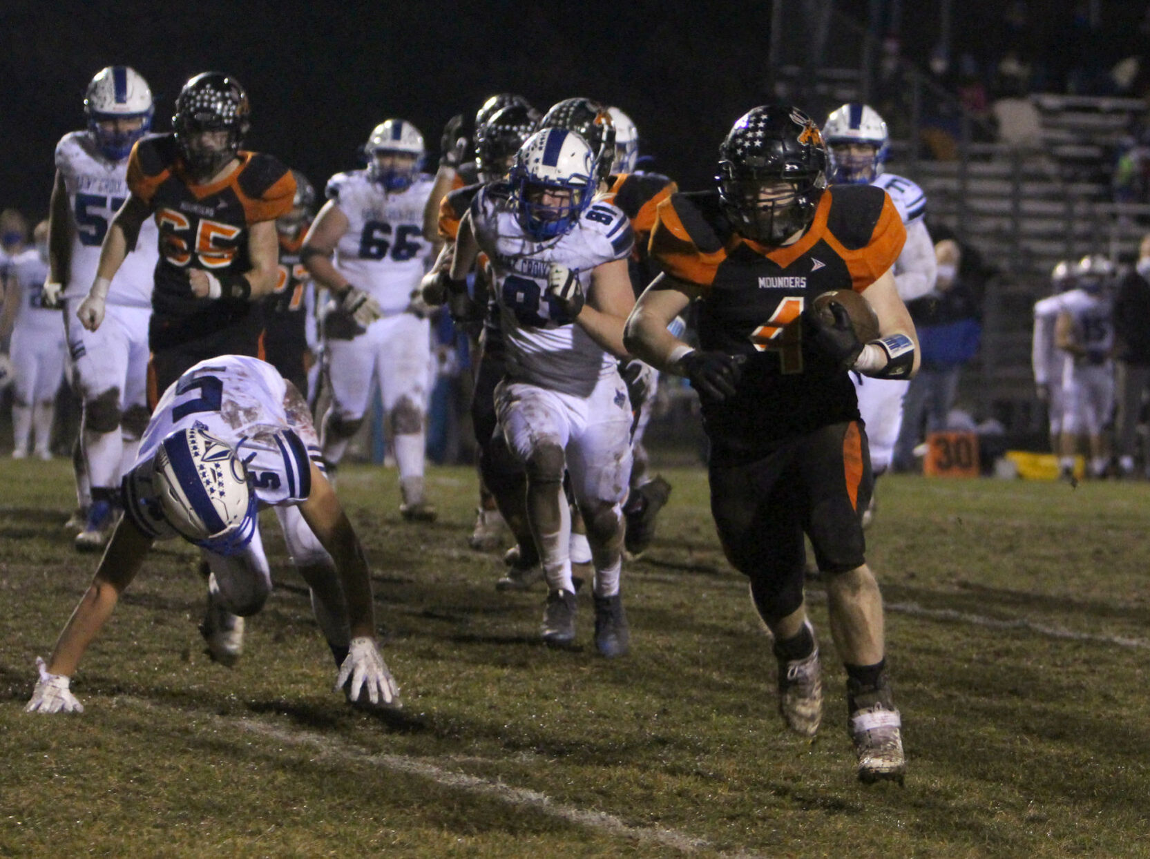Saint Croix Falls at Elk Mound football 11-19-20